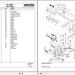 Komatsu PC5500-6 15034 Spare Parts Catalog
