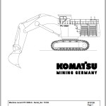 Komatsu PC5500-6 15138 Spare Parts Catalog