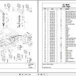 Komatsu PC5500-6E 15051 Spare Parts Catalog