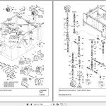 Komatsu PC5500-6E 15115 Spare Parts Catalog