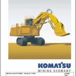 Komatsu PC8000-1 12029 Spare Parts Catalog