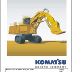 Komatsu PC8000-1 12033 Spare Parts Catalog