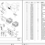 Komatsu PC8000-6E 12087 Spare Parts Catalog