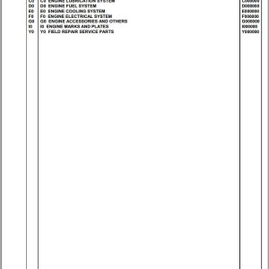 Komatsu Engine SAA4D107E-2A 22130100 Up For PW148-10 Spare Parts Catalog