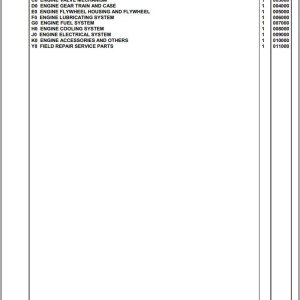 Komatsu Engine SAA6D107E-1E 21711506 Up For PC290 LC 290NLC-8 Spare Parts Catalog