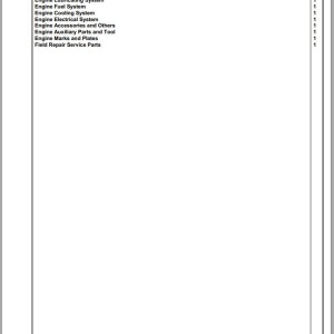 Komatsu Engine SAA6D107E-1J H62051 Up For WA320-6 Spare Parts Catalog