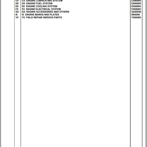 Komatsu Engine SAA6D107E-2A 26600001 Up For PC240LC 240NLC-10 Spare Parts Catalog