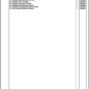 Komatsu Engine SAA6D107E-3 22347036 Up For PC290LCI 290NLCI-11E0 Spare Parts Catalog