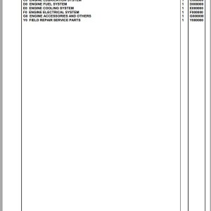Komatsu Engine SAA6D107E-3 26606842 Up For PC290LCI-11E0 Spare Parts Catalog