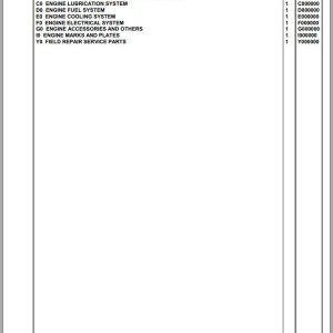 Komatsu Engine SAA6D107E-3C 22398277 Up For PC210NLC-11E0 Spare Parts Catalog