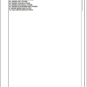 Komatsu Engine SAA6D114E-3D 26852735 Up For PC300 350LC-8 Spare Parts Catalog