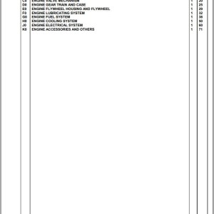 Komatsu Engine SAA6D125E-5A 560004 Up Spare Parts Catalog