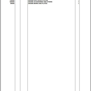 Komatsu Engine SAA6D125E-7 865972 Up Spare Parts Catalog
