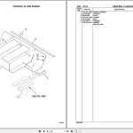 Komatsu Hand Foot Controls SK815-5 37BF50006 Up Spare Parts Catalog