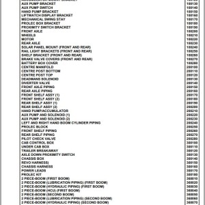 Komatsu PC138US-2 RR K6016 Up Spare Parts Catalog