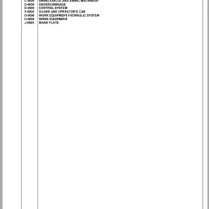 Komatsu PC14R-2 F00003 Up Spare Parts Catalog