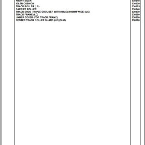 Komatsu PC160LC 160LGP K41186 Up Spare Parts Catalog