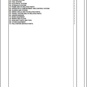 Komatsu PC240NLC-11 95001 Up Spare Parts Catalog