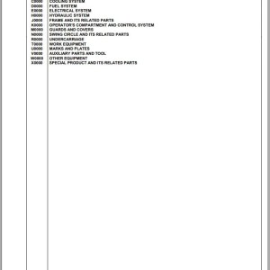 Komatsu PC24MR-5 F20001 And Up Spare Parts Catalog