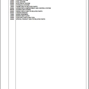 Komatsu PC26MR-5 F10001 And Up Spare Parts Catalog