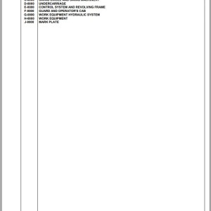 Komatsu PC27MR-2 F00103 Up Spare Parts Catalog