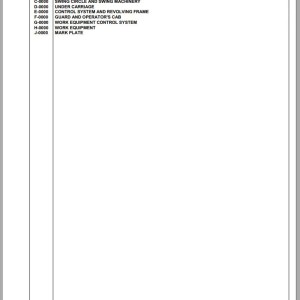 Komatsu PC27R-8 DELUXE F30671 Up Spare Parts Catalog
