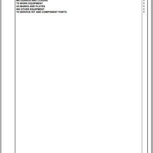 Komatsu PC290LC-10 MG PREP K60001 Up Spare Parts Catalog