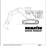 Komatsu PC3000-6 06216 Spare Parts Catalog