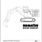 Komatsu PC3000-6 06219 Spare Parts Catalog