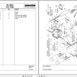 Komatsu PC3000-6 06219 Spare Parts Catalog