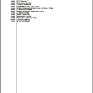 Komatsu PC30MR-5 JPN 55067 And Up Spare Parts Catalog