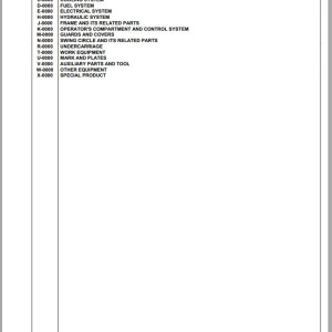 Komatsu PC35MR-3 F30001 And Up Spare Parts Catalog