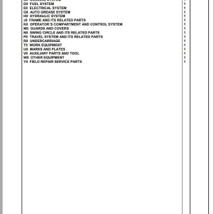 Komatsu PC360LC-10 K60001 Up Spare Parts Catalog