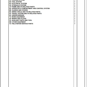 Komatsu PC360NLC-10 70001 Up Spare Parts Catalog