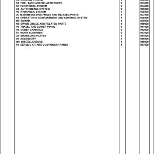 Komatsu PC450LC-8 K50001 Up Spare Parts Catalog