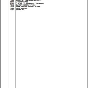Komatsu PC45R-8 DELUXE F21251 Up Spare Parts Catalog