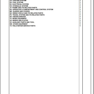 Komatsu PC490-10 80001 Up Spare Parts Catalog