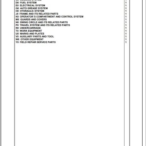 Komatsu PC490LC-10 K60001 Up Spare Parts Catalog