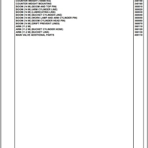 Komatsu PC600LC-7K 25M Super Long Front K40011 Up Spare Parts Catalog