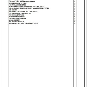 Komatsu PC800-8K K50001 Up Spare Parts Catalog