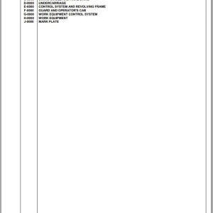 Komatsu PC95R-2 21D5210001 Up Spare Parts Catalog