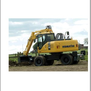 Komatsu PW160-7 H50051 UP Spare Parts Catalog
