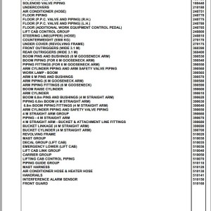Komatsu PW220MH-7 K40049 Up Spare Parts Catalog