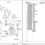 Komatsu PW75-1 0000001 Up Spare Parts Catalog