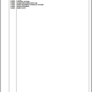 Komatsu SK1020-5 turbo 37CTF00003 Up Spare Parts Catalog