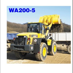 Komatsu WA200-5 H50001 Up Spare Parts Catalog