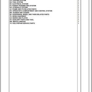 Komatsu WA200-7 80001 Up Spare Parts Catalog