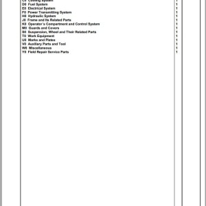 Komatsu WA320-6 H62051 Up Spare Parts Catalog