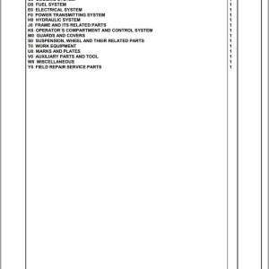 Komatsu WA380-7 10001 Up Spare Parts Catalog