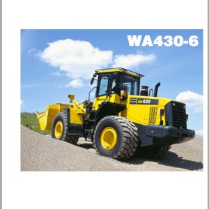 Komatsu WA430-6 H60051-H60265 Spare Parts Catalog